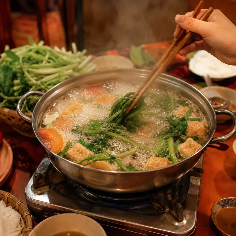 Bếp nấu ngay tại chỗ